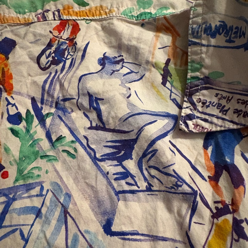 FRNCH Vibrant Artistic Shirt - Picture 5 of 7